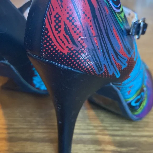 t.u.k. for ModCloth Peacock Mary Jane Stilettos - Picture 6 of 11